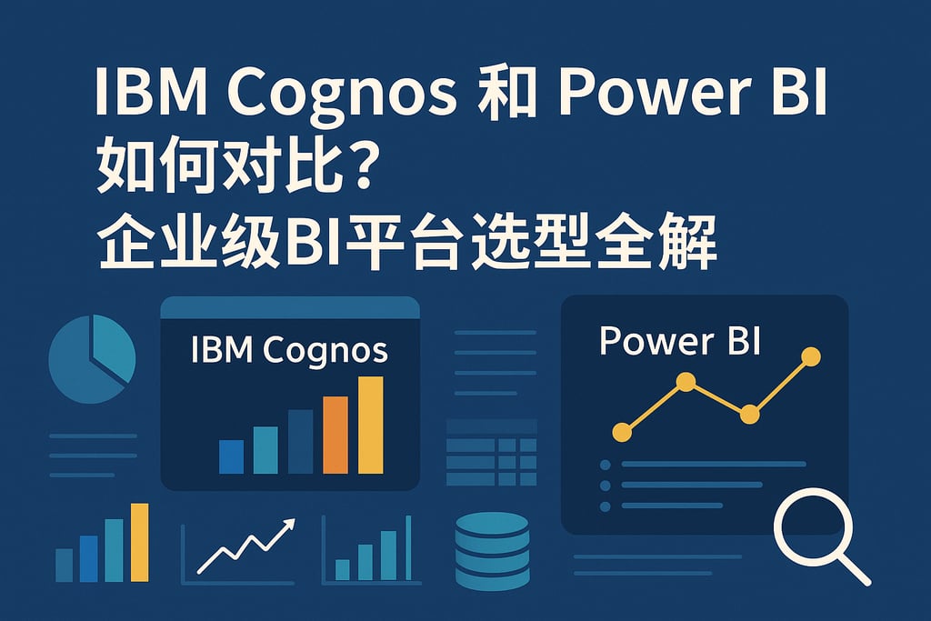 IBM Cognos和Power BI如何对比？企业级BI平台选型全解